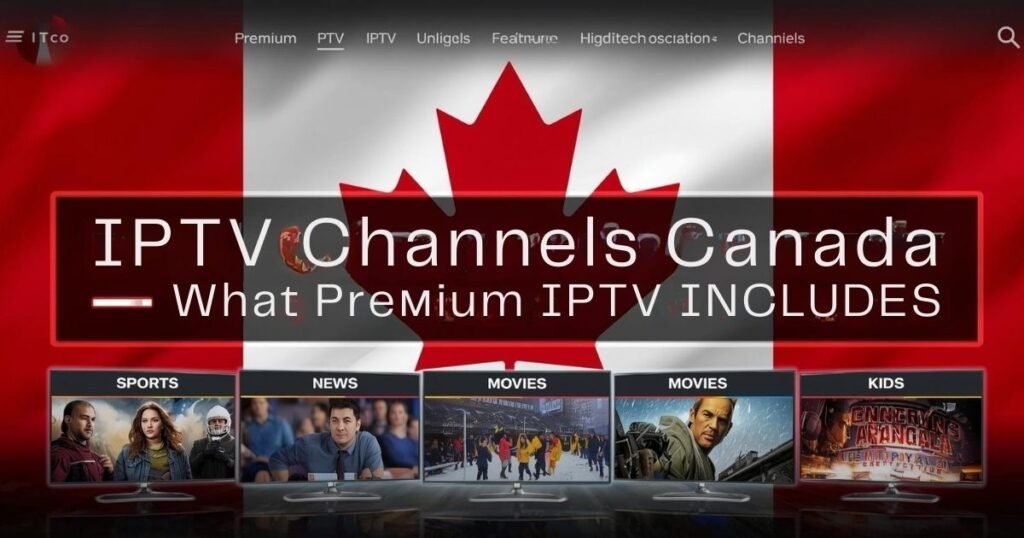 IPTV Channels Canada – What Premium IPTV Includes